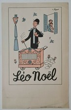 R. Peynet Léo noel vers 1950