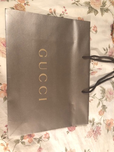 Gucci paper shopping bag - gucci,