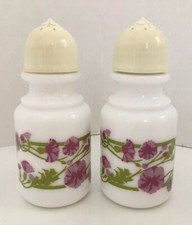 Vintage Milk Glass Purple