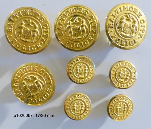 Lot boutons 17 mm - 26/17,