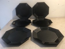 Arcoroc vintage 6 assiettes plates Octime 6 french plates