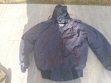  blue navy dubon parka Bomber