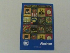 Carte Auchan 2022 DC Comics