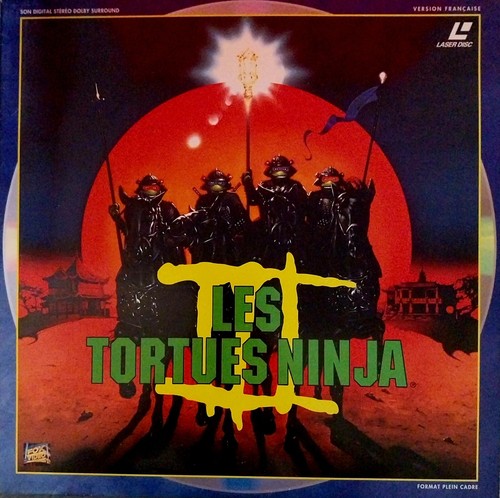 Laserdisc les tortues - tortues, ninja