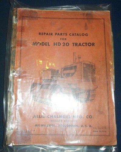 Allis chalmers tracteur - chalmers, hd-20