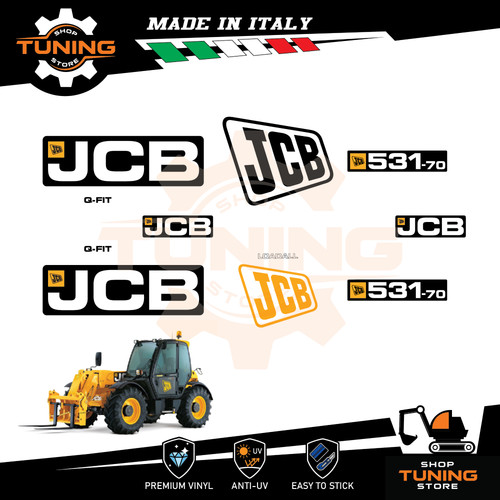 Kit adhésif work - adhésif, jcb