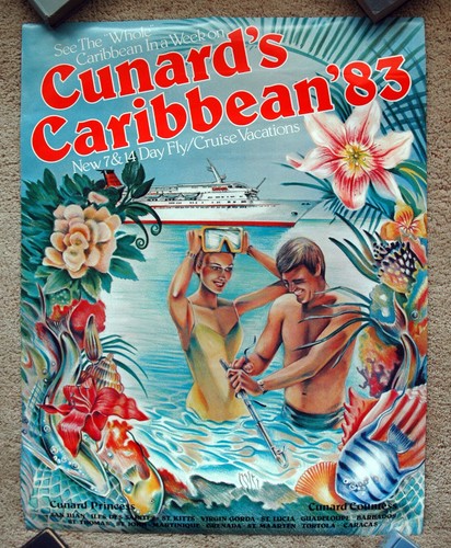 Original 1980s cunard line - cunard,