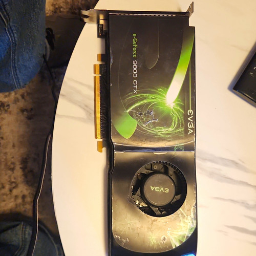 Evga nvidia geforce 9800 gtx - evga,