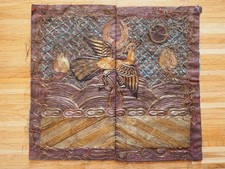 Broderie Carré Mandarin Soie