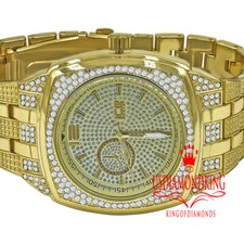 Mens gold finish simulated - mens,