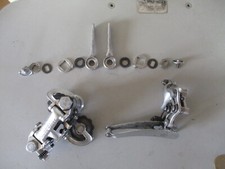 VELO VINTAGE GROUPE DERAILLEURS CAMPAGNOLO NUOVO GRAN SPORT AV+AR +LEVIERS