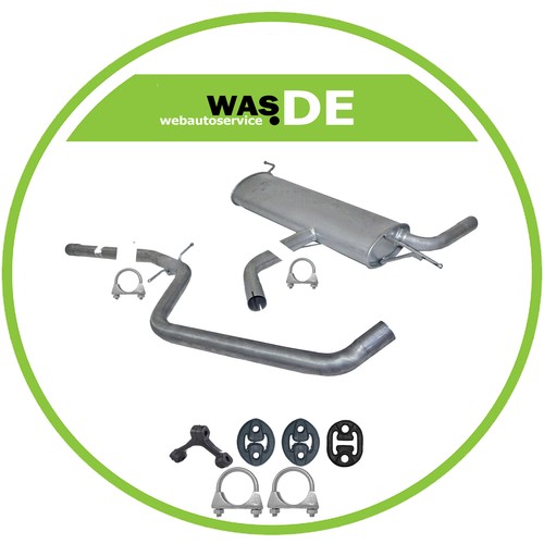 Kit échappement silencieux - d'échappement,
