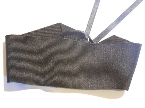 Ruban noir commandeur - ruban,