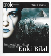 Dossier de presse Immortel ad vitam - Enki Bilal - Non DVD