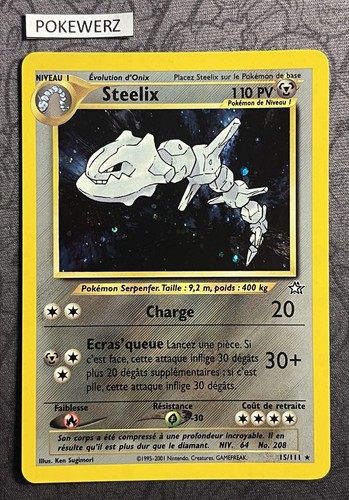 Carte pokémon steelix 111 - carte, 15/111