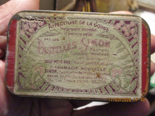 Ancienne petite boite - boite, en