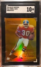 SGC 10 Gem Mint TERRELL DAVIS