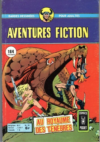 Aventures fiction au - 54,