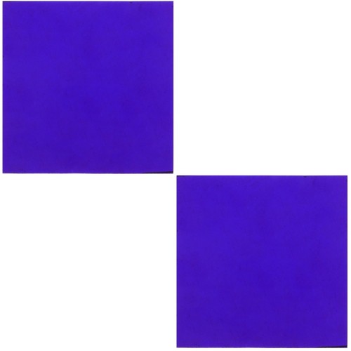 Set verre cobalt plaque - verre,