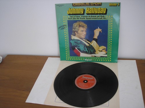 Johnny hallyday disque - johnny, d'or
