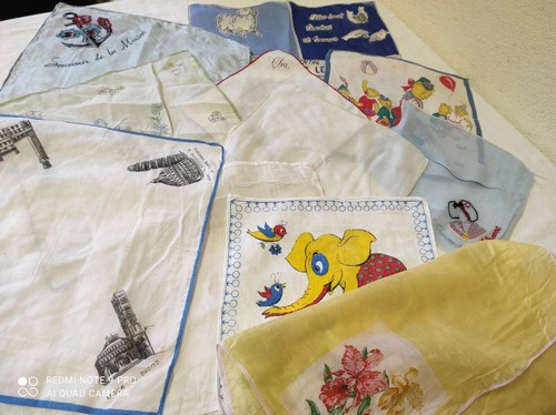 Textile ancien lot - textile,