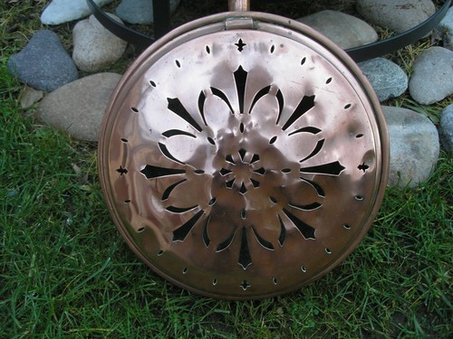 Ancienne bassinoire cuivre - ancienne, en