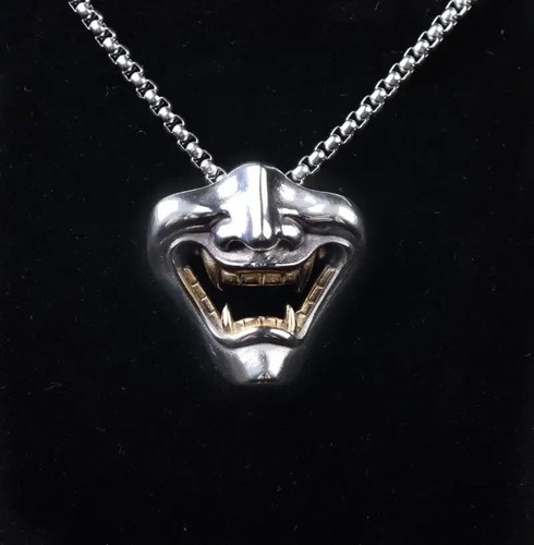 Collier masque rire chaîne - collier,