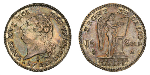 Louis xvi sols - 15,