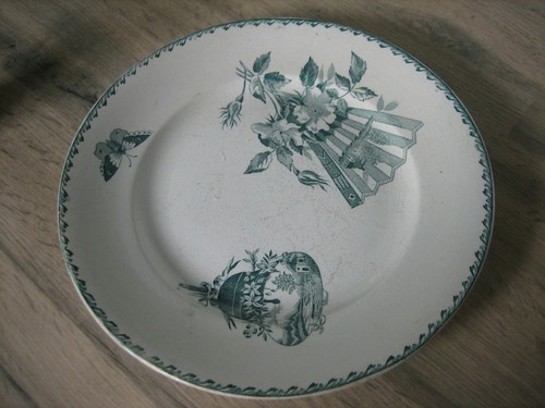 Ancienne assiette faience - ancienne,