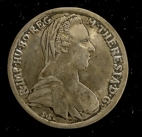 Thaler marie therese 1780 - thaler, x