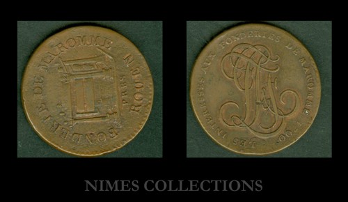 Medaille normandie 1790 - medaille,