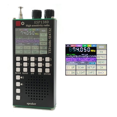 Radio esp138d si4732 - 2,
