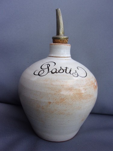 Ancienne bouteille pastis en - bouteille,
