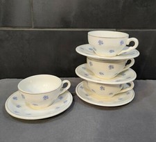 tasses à café en demi porcelaine Céranord- France. French old coffee cups