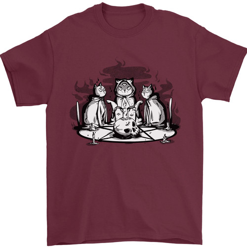 Shirt satanique chats - t-shirt,
