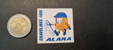 RARE    Autocollant/Sticker GRAVELINES 1996   ALARA