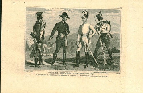 Gravure ancienne sur acier