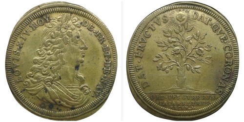 Jeton nuremberg louis - nuremberg, xiv