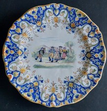 Grand Plat en céramique au