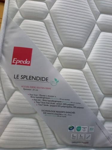 Matelas epéda 160x200 neuf - matelas,