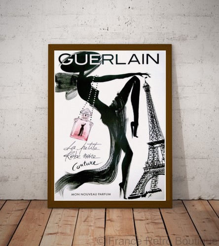 Poster affiche guerlain - guerlain, la