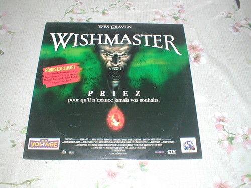 Laserdisc wishmaster - laserdisc,
