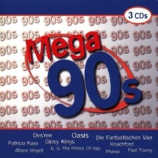90s-Mega (Sony, 1999) [3 CD] Primal Scream, Oasis, Alice Cooper, Warrant, Zha...