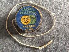 CREME ECLIPSE,cirage,rare yoyo,lithographier,publicitaire,epicerie,jouet