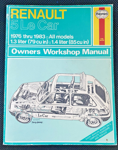 Haynes renault car - 5, le