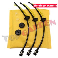 3x Filtre à essence kit Tuyau Débroussailleuse Taille-Haie Carburant Réservoir