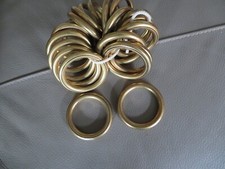 25 anciens anneaux de rideau