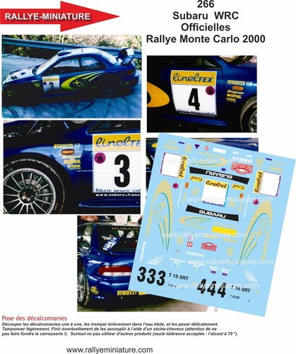 Decals ref 0266 - ref, subaru