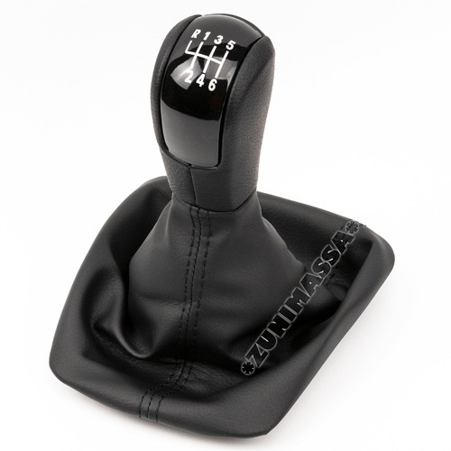 Vitesses noir pommeau cuir - 6,