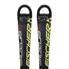 Ski occasion junior Fischer RC4 Worldcup SL + fixations